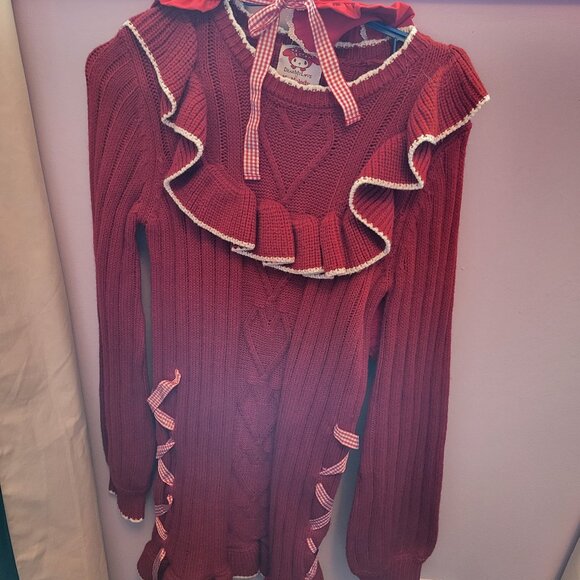 Dear My Love japan x My Melody hooded dress♡ - Picture 8 of 9